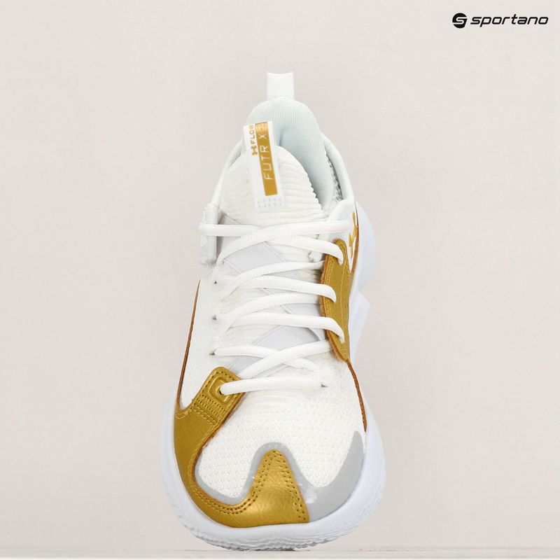 Încălțăminte de baschet Under Armour Flow Futr X3 white/white/metallic gold 9