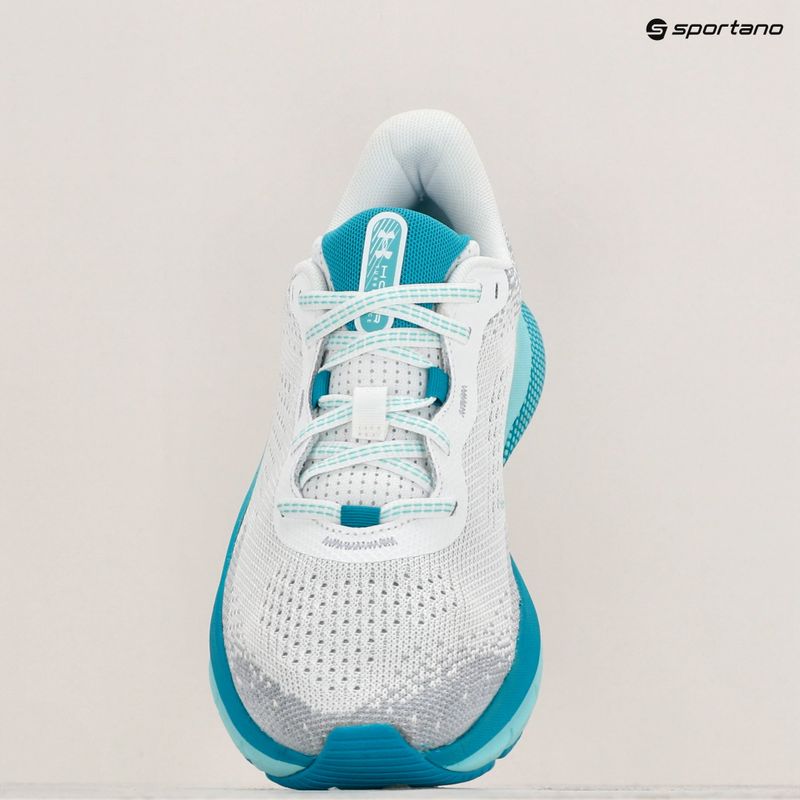 Încălțăminte de alergat pentru femei Under Armour Hovr Turbulence 2 white/white/circuit teal 9