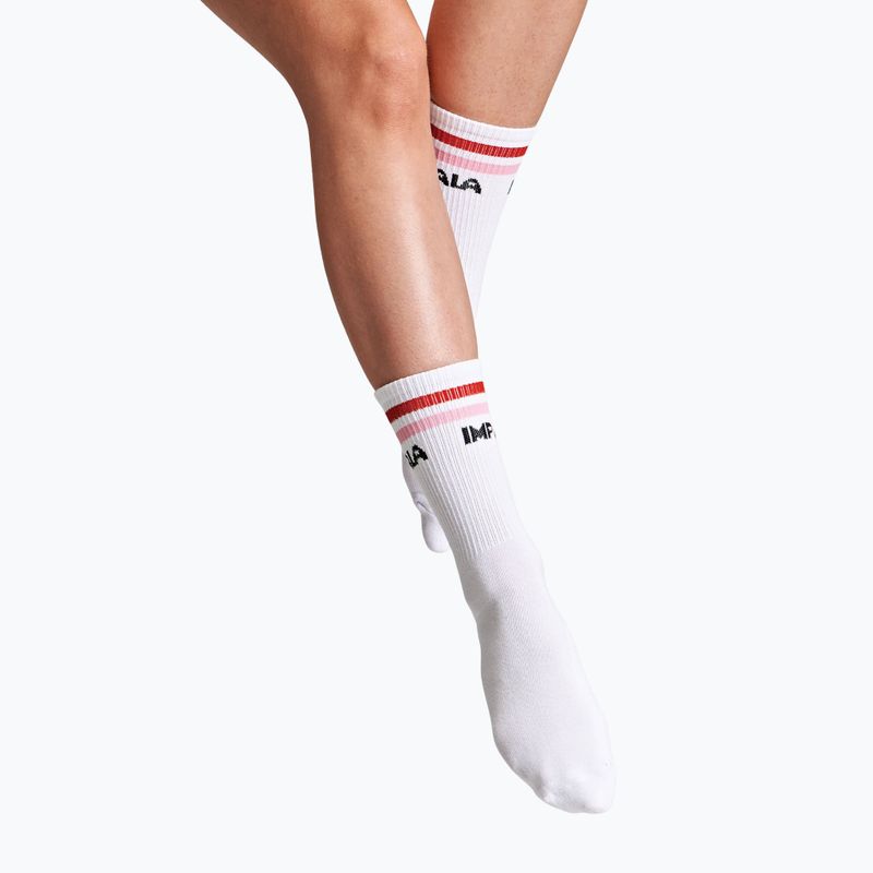 Șosete pentru femei IMPALA Stripe 3 pary white 5