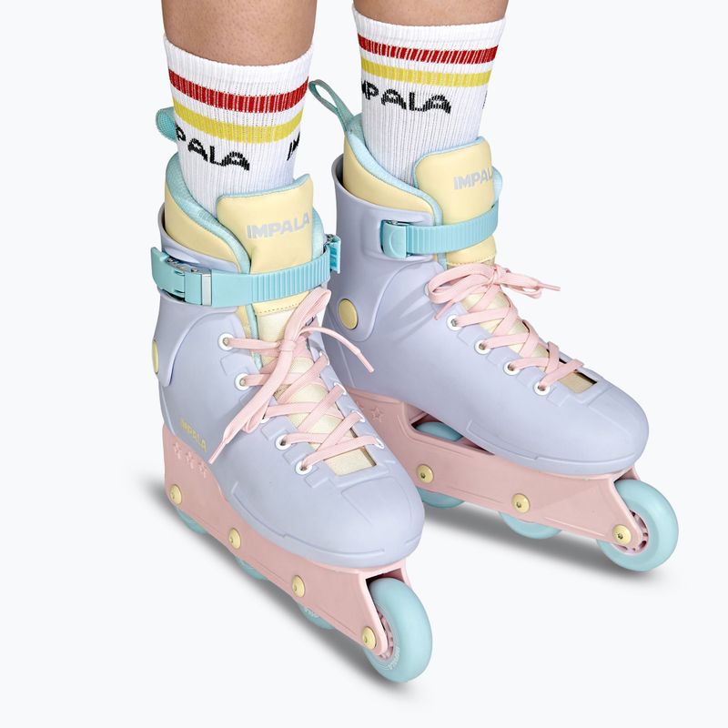 Șosete pentru femei IMPALA Stripe 3 pary white 6