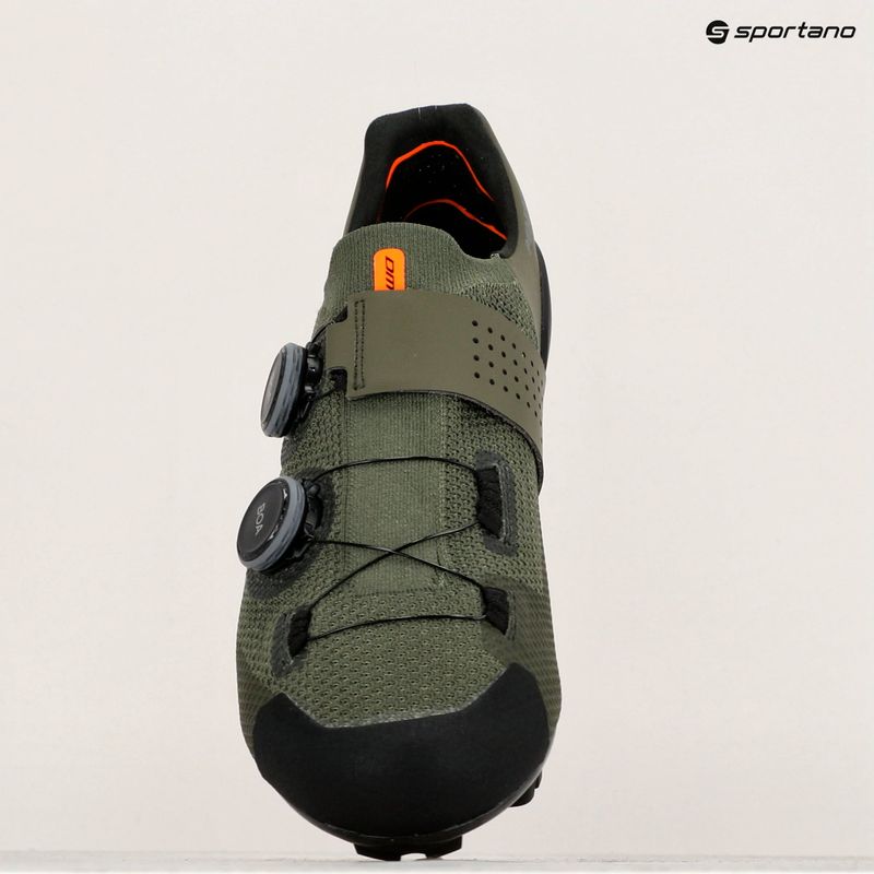 Pantofi de ciclism MTB pentru bărbați DMT MH10 verde/negru 9