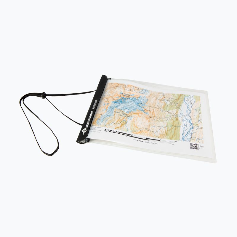 Husă pentru hartă Sea to Summit Waterproof Map Cases clear