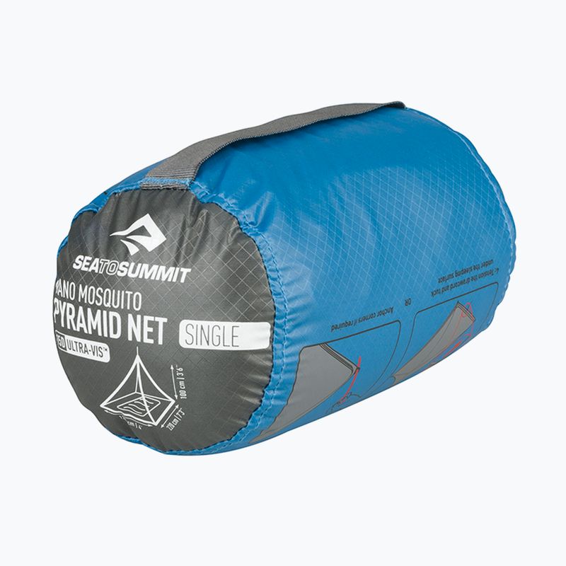 Plasă de țânțari Sea To Summit Nano MosquiTo Pyramid Net Single grey 7
