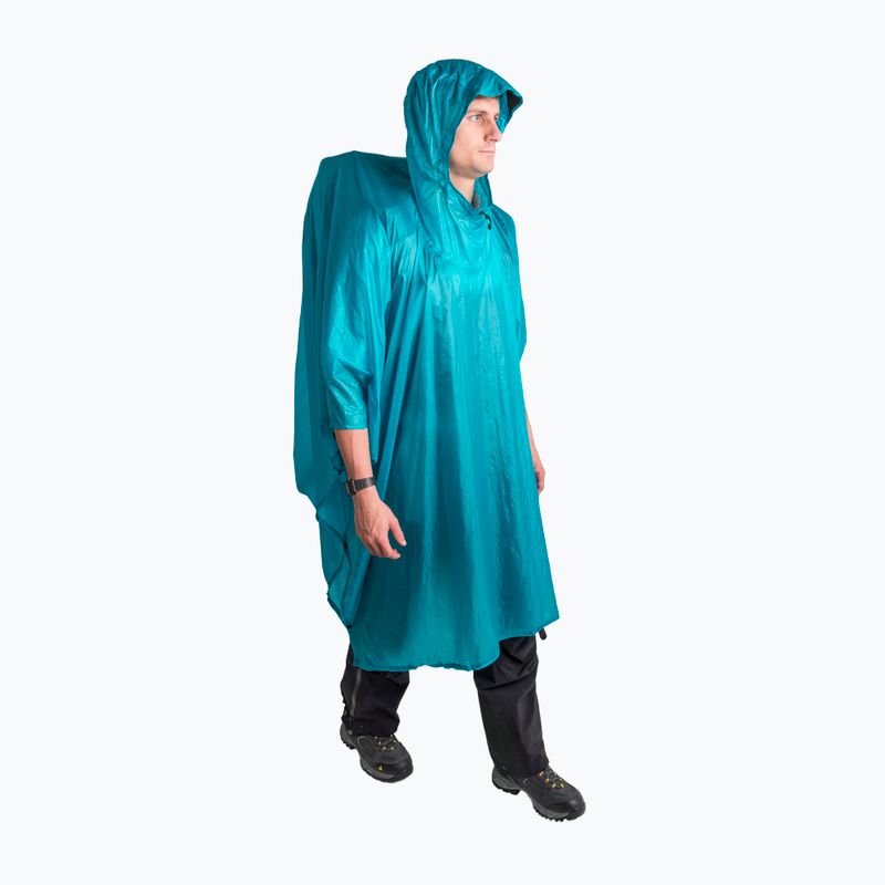 Sea to Summit Ultra-Sil Nano Tarp Ploaie Poncho albastru APONCHO15DBL 6