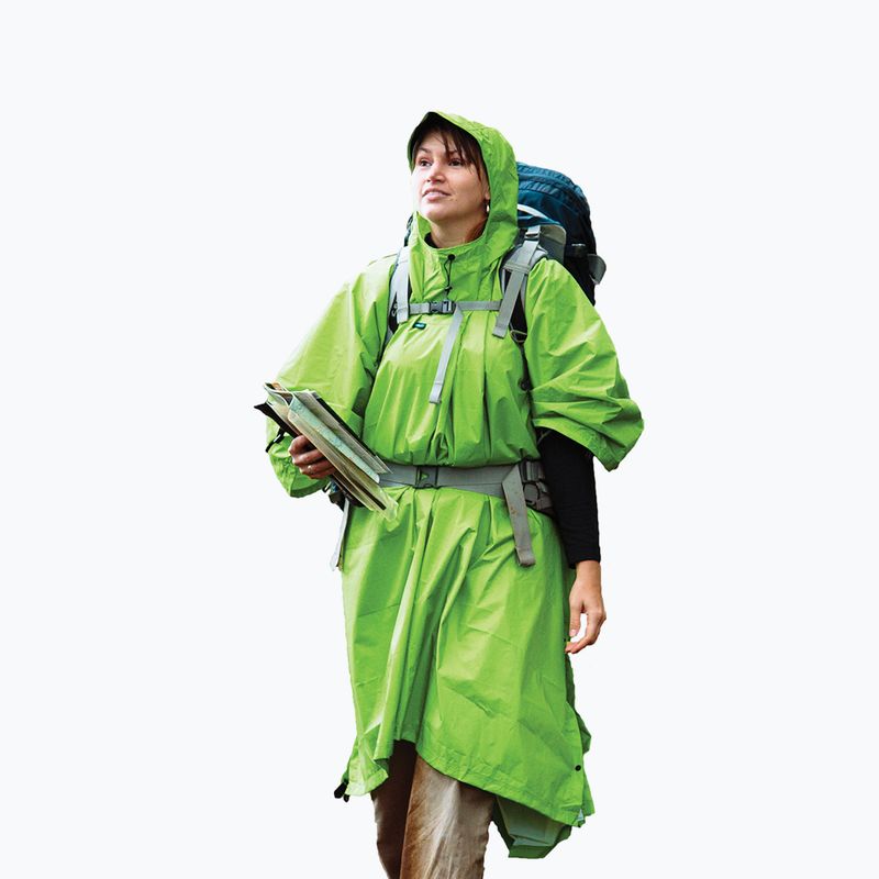 Sea to Summit Nylon Tarp ploaie Poncho de ploaie verde APONCHOGN 2