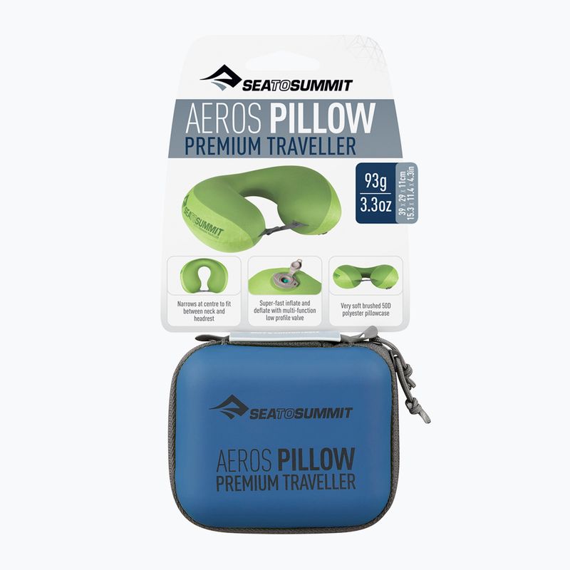 Sea to Summit Aeros Premium Traveller pernă de călătorie albastru marin 6