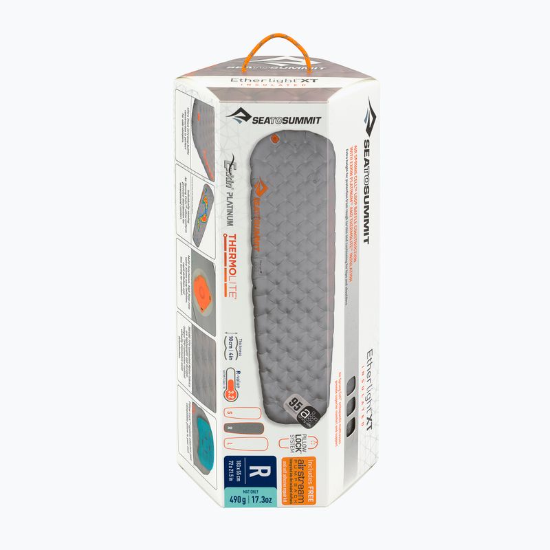 Sea to Summit Ether Light XT Insulated Mat Regular Grey AMELXTINS_R 6