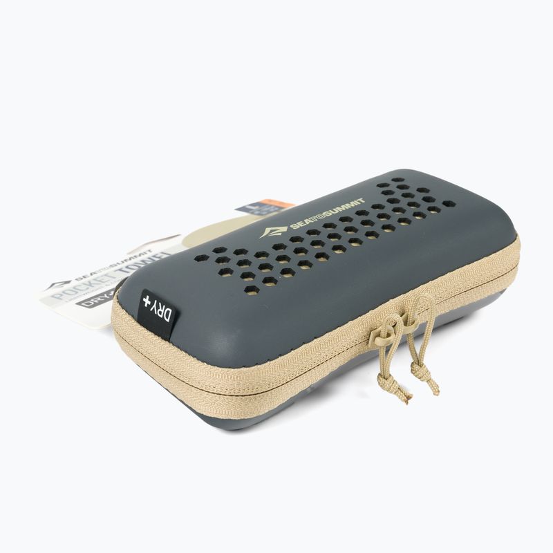 Prosop cu uscare rapidă Sea to Summit Pocket Towel beluga 4