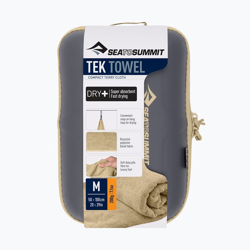 Prosop cu uscare rapidă Sea to Summit Tek Towel M desert 3
