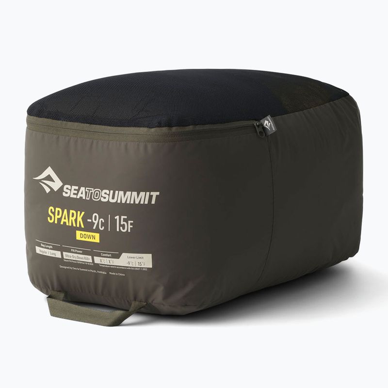 Sac de dormit Sea To Summit Spark Down -9C|15F Long grey/yellow 2