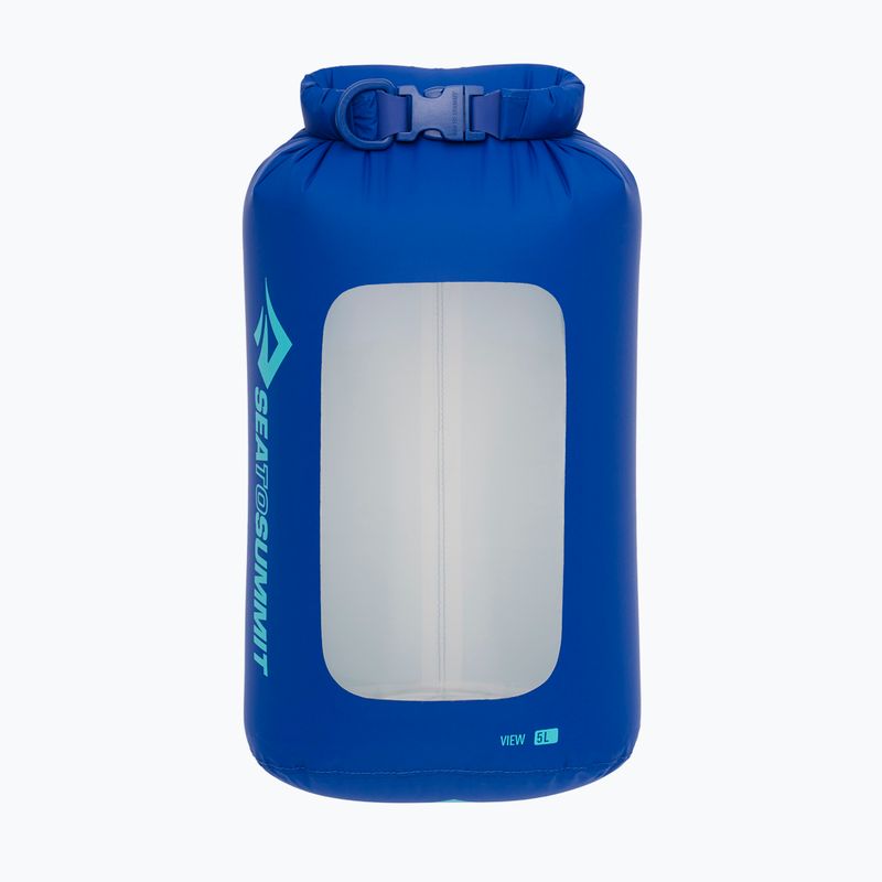 Sac impermeabil Sea to Summit Lightweight Dry Bag View 5 l surf blue