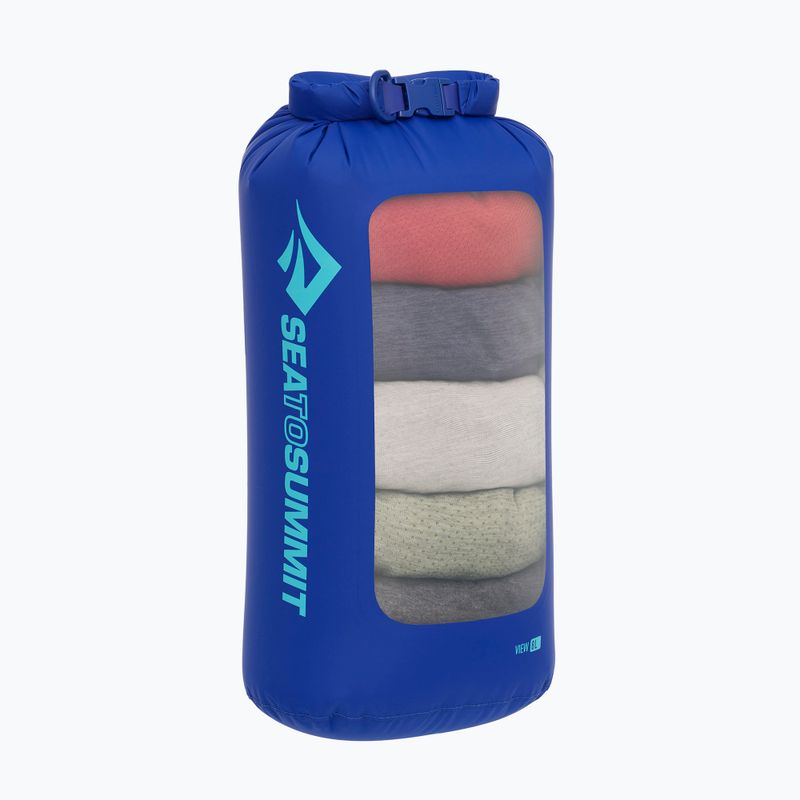 Sac impermeabil Sea to Summit Lightweight Dry Bag View 8 l surf blue 3