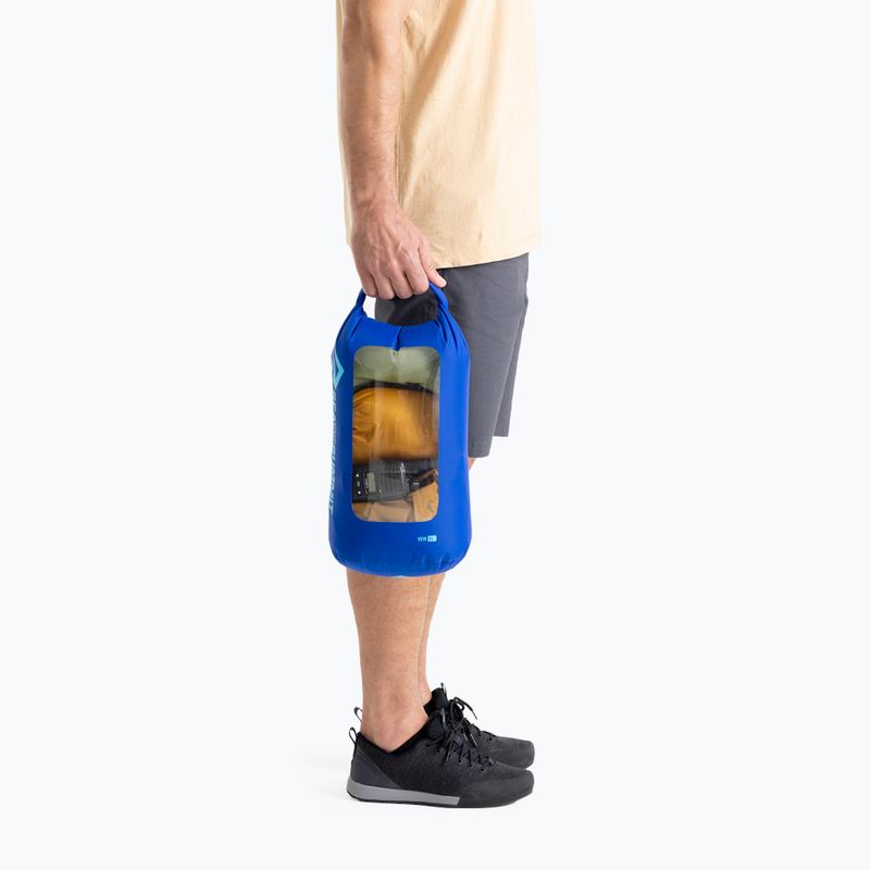 Sac impermeabil Sea to Summit Lightweight Dry Bag View 8 l surf blue 4
