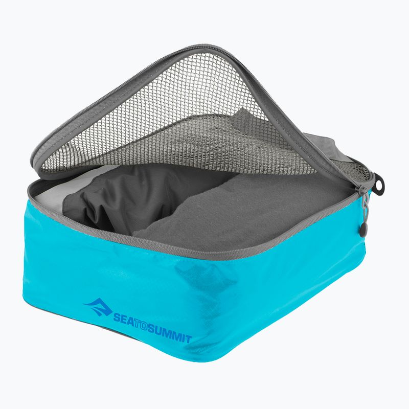Organizator turistic Sea to Summit Ultra-Sil Garment Mesh Bag S blue atoll