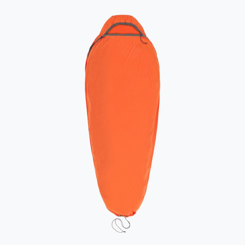 Sea to Summit Reactor Extreme Reactor Extreme Sleeping Bag Liner Mummy CT spicy orange/beluga 2