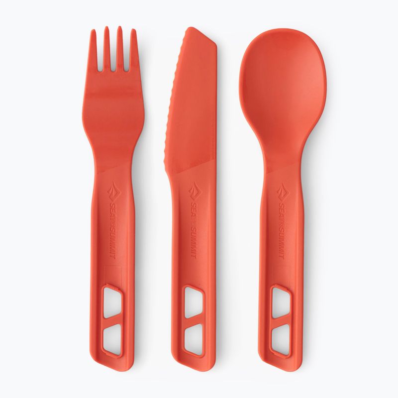 Tacâmuri Sea to Summit Passage Cutlery orange