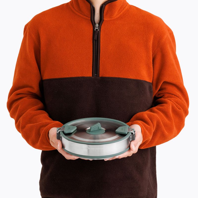 Oală de camping Sea To Summit Detour Stainless Steel Collapsible 3 l laurel wreath 6