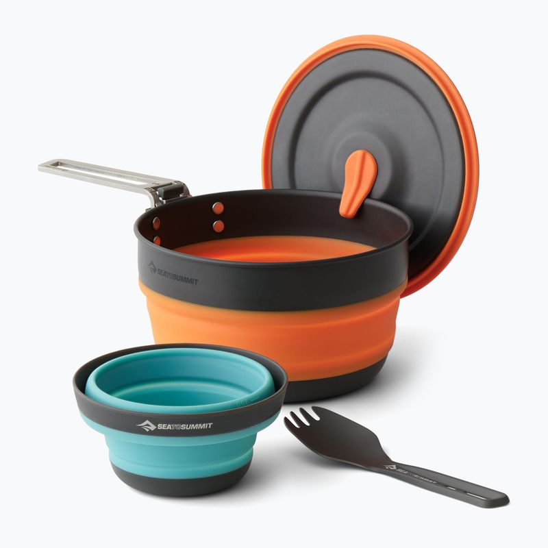 Set de veselă de călătorie Sea To Summit Frontier UL Collapsible Kettle Cook