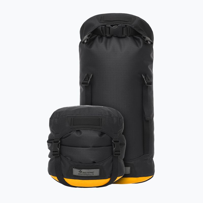 Sac compresiv impermeabil  Sea to Summit Evac Compression Dry Bag HD 13 l jet black 4