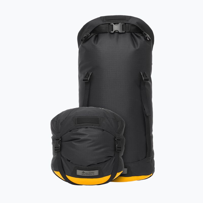 Sac compresiv impermeabil  Sea to Summit Evac Compression Dry Bag HD 20 l jet black 4