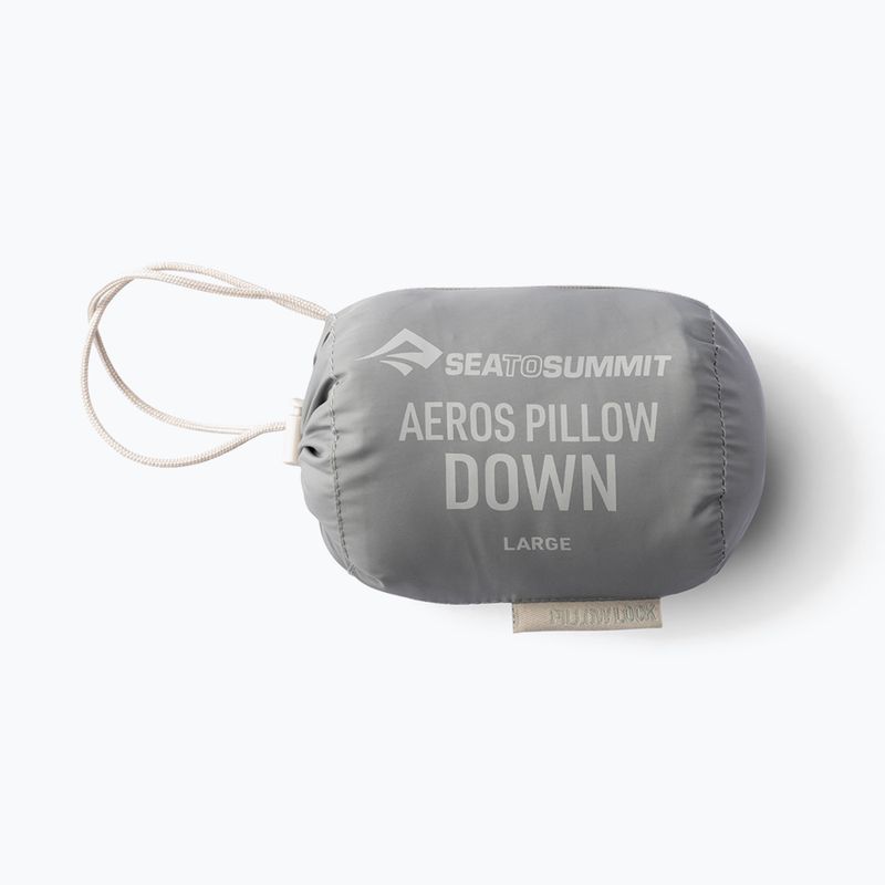 Pernă de călătorie Sea to Summit Aeros Down L neutral grey 3