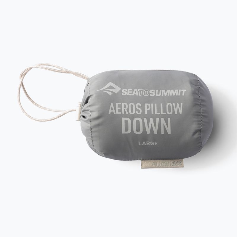 Pernă de călătorie Sea to Summit Aeros Down R neutral grey 3