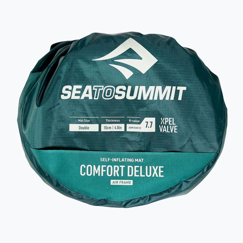 Saltea autogonflabilă Sea to Summit Comfort Deluxe rain forest 4