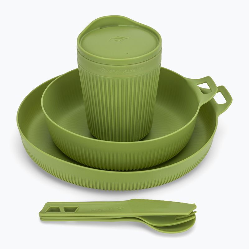 Set de vase turistice Sea To Summit Horizon Dinnerware tarragon 2