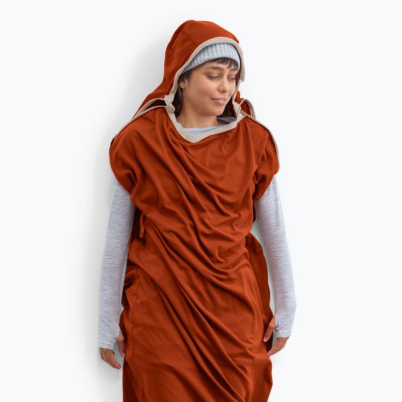 Cearșaf pentru sac de dormit Sea To Summit ReacTor Fleeceweight picante 6