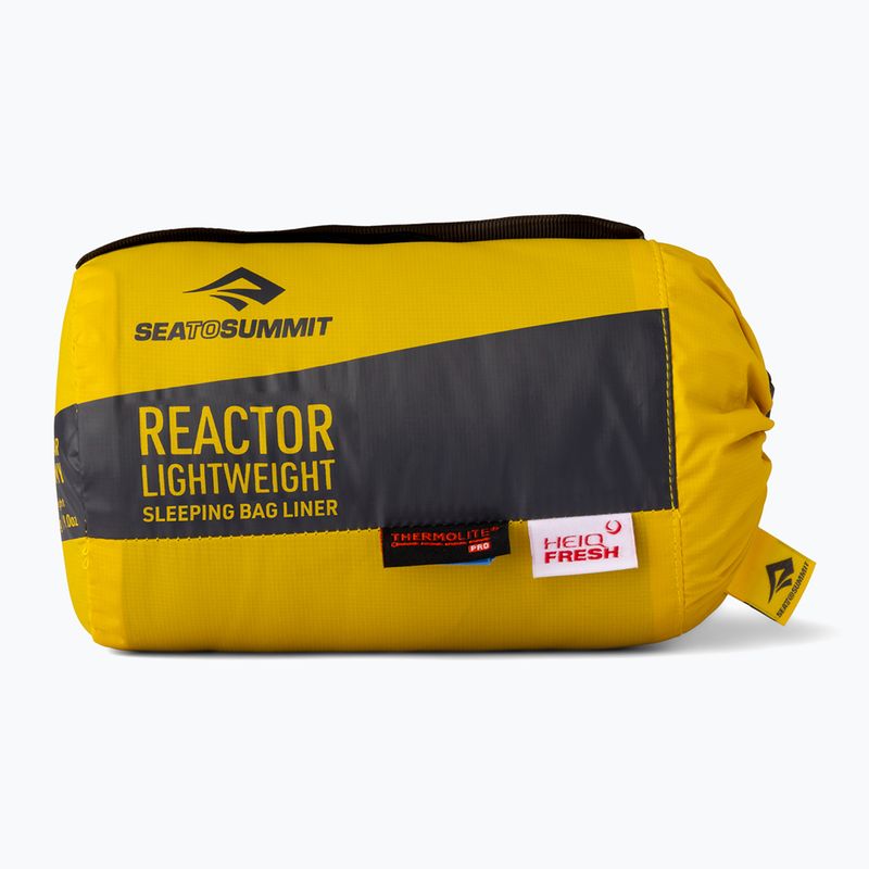 Cearșaf pentru sac de dormit Sea To Summit ReacTor Lightweight pewter 4