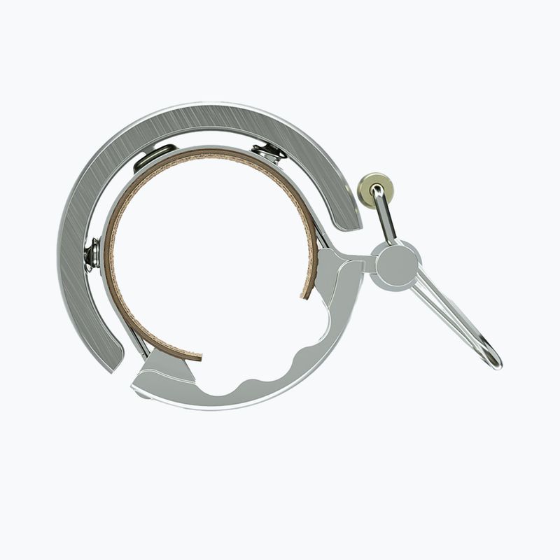 Knog Oi Luxe Clopot de bicicletă mare argintiu 2