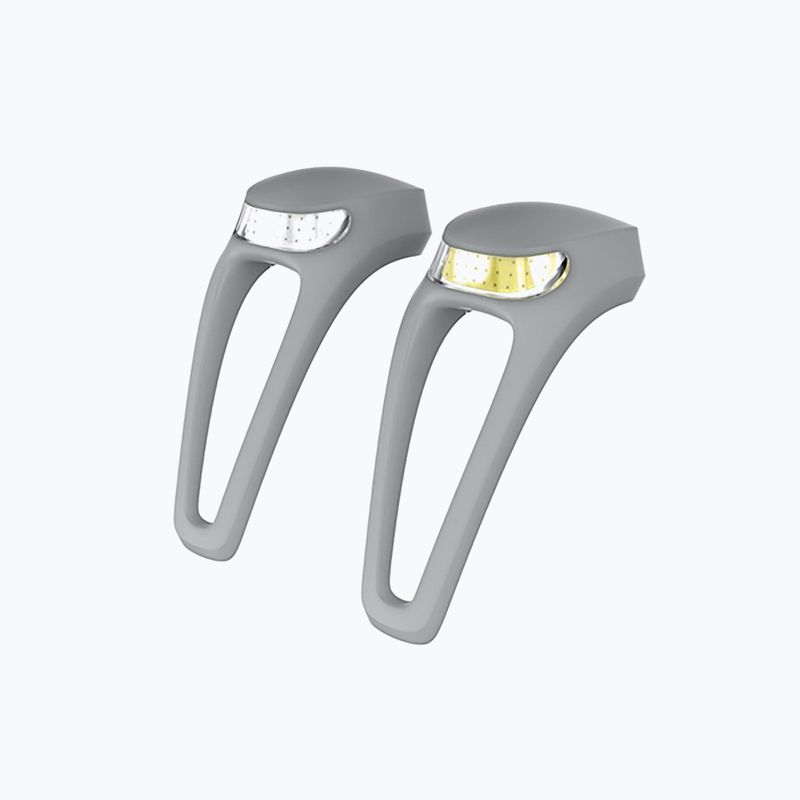 Knog Frog V3 Twinpack set de lumini pentru biciclete gri 13137