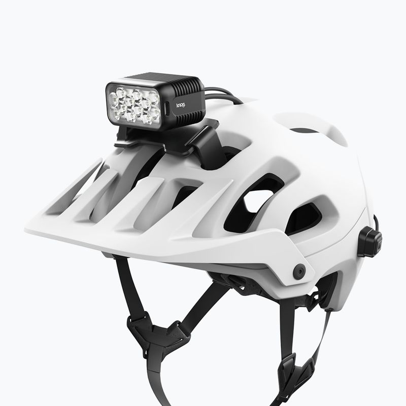 Lampă de bicicletă față Knog Blinder X 1800 + bateria 10000mAh czarny 8