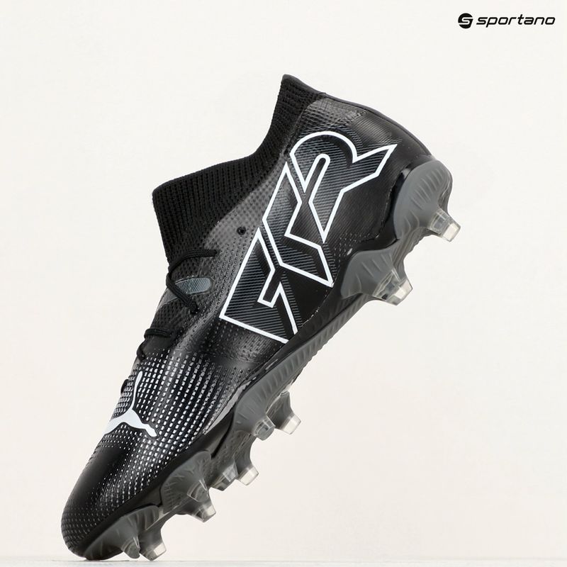 Încălțăminte de fotbal PUMA Future 7 Match FG/AG puma black/puma white 9