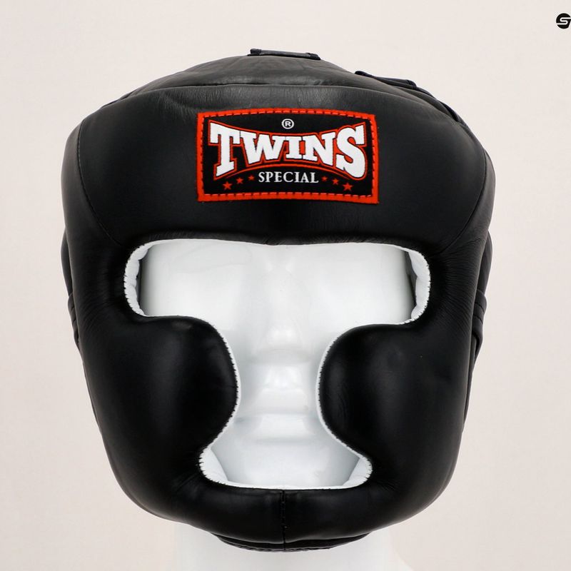 Cască de box Twins Special Sparingowy black 8