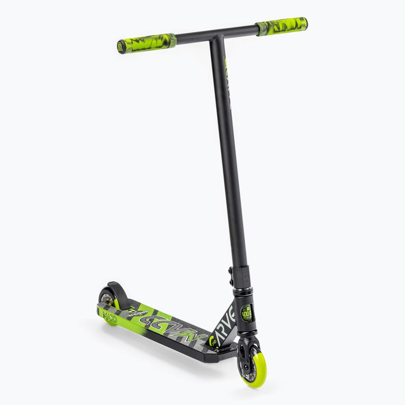 Trotinetă freestyle MGP Madd Gear Carve Pro X, verde, 23406