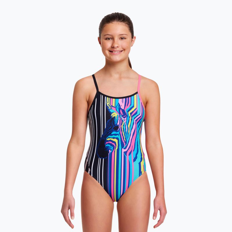 Costum de înot dintr-o bucată pentru copii Funkita Diamond Back One Piece Zorse Code FS11G00885 4