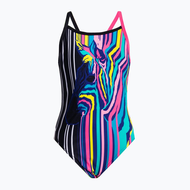 Costum de înot dintr-o bucată pentru copii Funkita Diamond Back One Piece Zorse Code FS11G00885