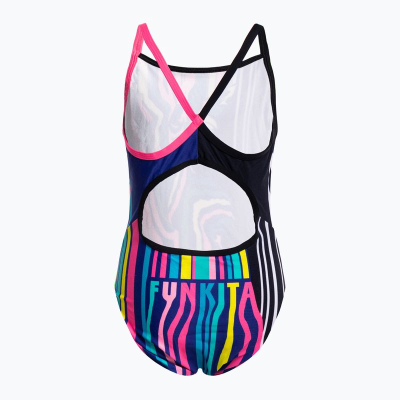 Costum de înot dintr-o bucată pentru copii Funkita Diamond Back One Piece Zorse Code FS11G00885 2
