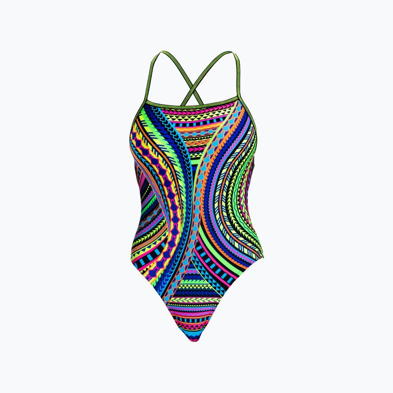 Funkita costum de baie pentru femei costum de baie dintr-o bucată cu bretele în culoare FS38L0153308
