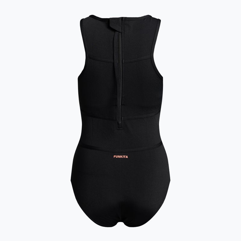 Costum de înot dintr-o bucată pentru femei Funkita Hi Flyer One Piece negru FKS003L00038 2