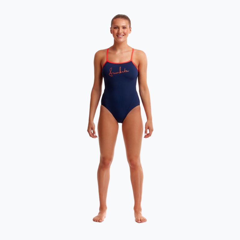 Costum de baie pentru femei Funkita Single Strap One Piece Ocean Fire 6