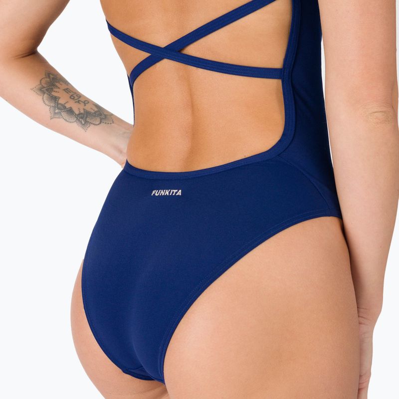 Funkita Strapped In One Piece Costum de baie pentru femei Albastru FS38L0259408 5