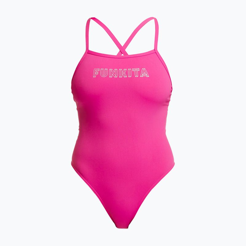 Costum de înot dintr-o piesă pentru femei Funkita Tie Me Tight One Piece candy