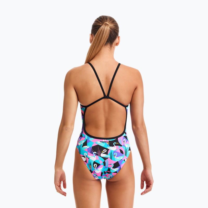 Costum de baie pentru copii Funkita Eco Single Strap albastru FKS030G7133008 6