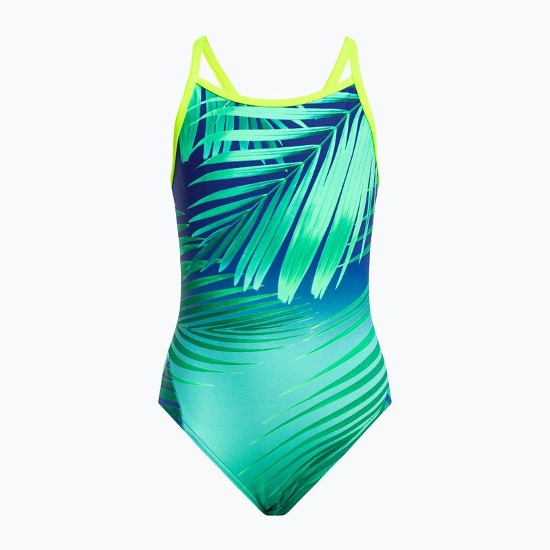 Funkita Diamond Back Costum de baie pentru copii o singură piesă turcoaz FS11G7131508