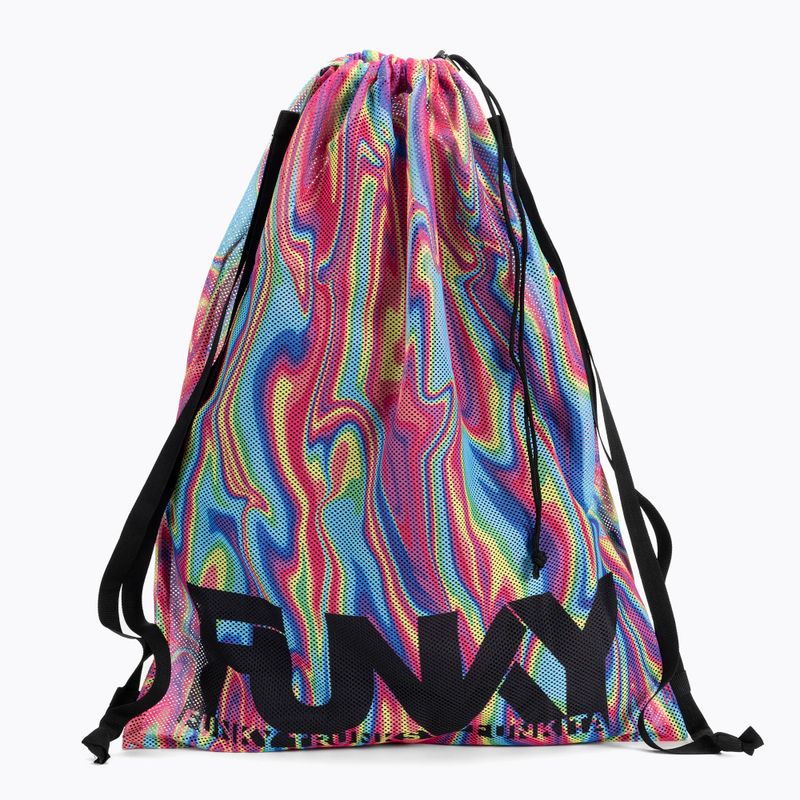 FUNKY TRUNKS Alte Mesh Gear Bag roz-albastru FYG010N7132500