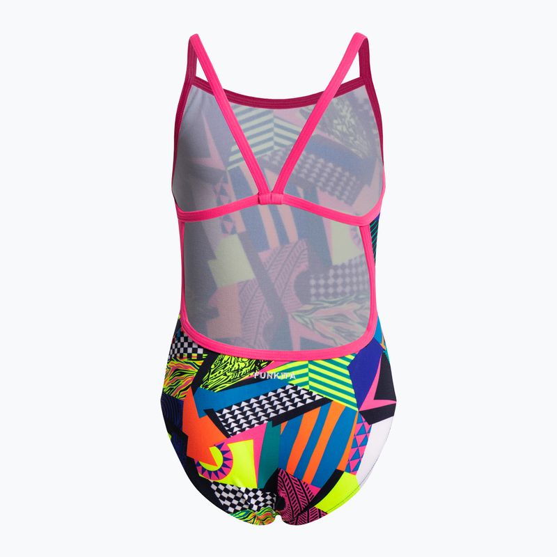 Costum de baie pentru copii Funkita Eco Single Strap albastru marin FS16G0076010 2