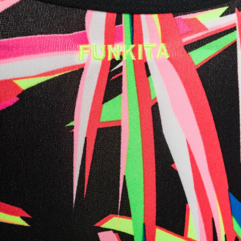 Funkita Single Strength One Piece Costum de baie pentru femei Negru FKS044L7138708 7