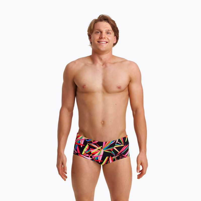 Costume de baie pentru bărbați FUNKY TRUNKS Pantaloni scurți de înot FUNKY TRUNKS Classic Trunks negru și culoare FT30M71387 4